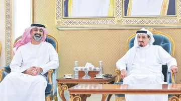 الحكام يستقبلون المهنئين بشهر رمضان المبارك في مراسيم متواصلة